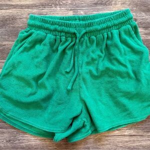 Edikted terry shorts size medium